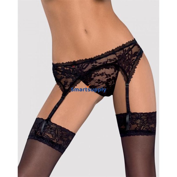 Catia Garter Belt and Thong - L/XL