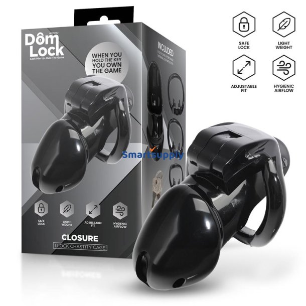 Closure Chastity Cage with Internal Lock