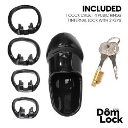 Closure Chastity Cage with Internal Lock