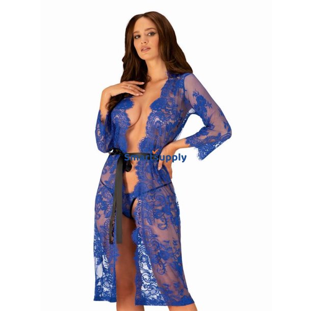 Cobaltess Lace Kimono - S/M