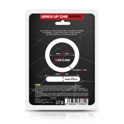 Cock Ring Solid Silicone 3.5 cm Black