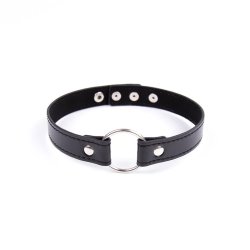Collar with Hoop Adjustable 38,2 cm Black