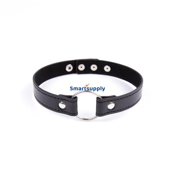Collar with Hoop Adjustable 38,2 cm Black