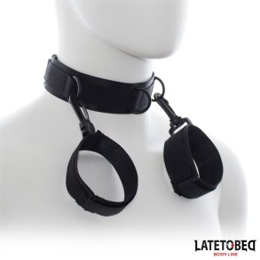 Collar with Wrist Restraints Nylon