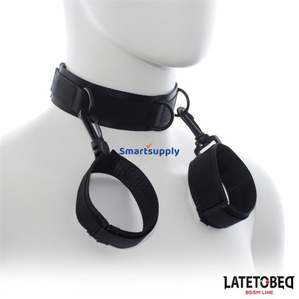 Collar with Wrist Restraints Nylon
