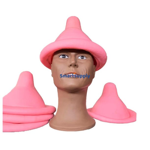 condom-shaped hat