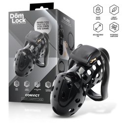 Convict Chastity Cage with Internal Lock