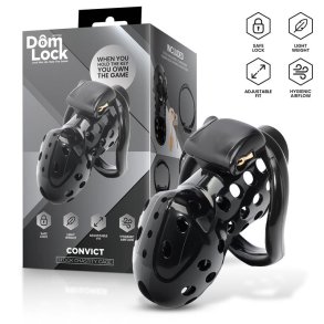 Convict Chastity Cage with Internal Lock