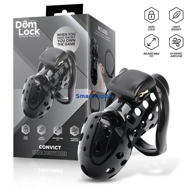 Convict Chastity Cage with Internal Lock