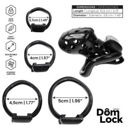 Convict Chastity Cage with Internal Lock