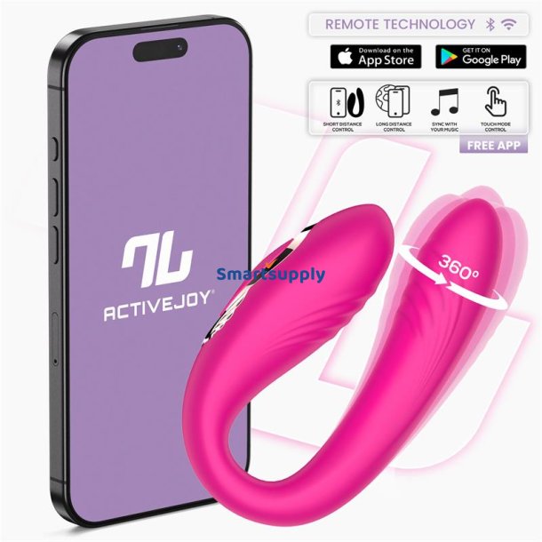 Couty Couples Toy 360 Oscilation with APP