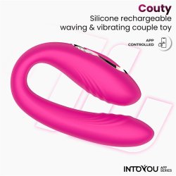Couty Couples Toy 360 Oscilation with APP