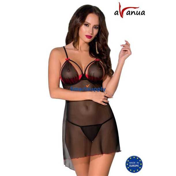 CYRA Chemise Red/Black - S/M
