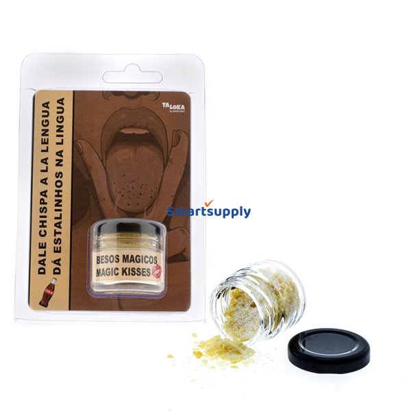 Dale Chispa a la Lengua Caramelo Sabor Cola con Chasquido