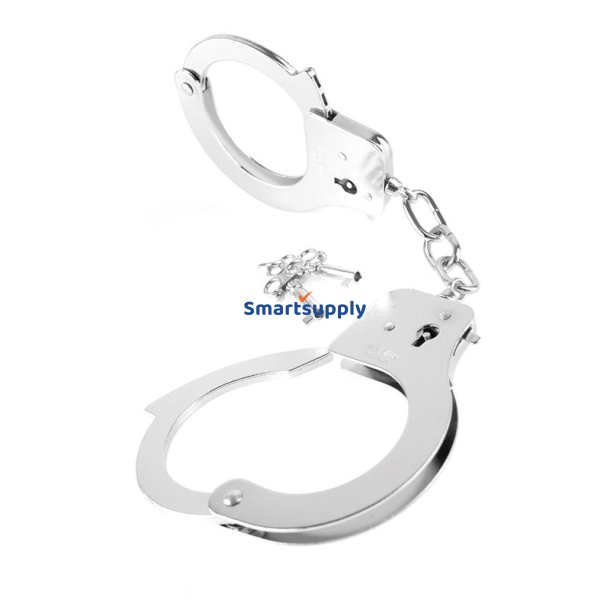 Designer Metal Handcuffs Silver