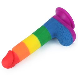 Dildo Prider 7.5 Liquid Silicone LGBT