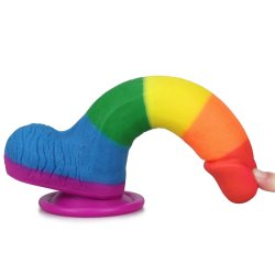 Dildo Prider 7.5 Liquid Silicone LGBT