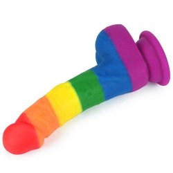 Dildo Prider 8 Liquid Silicone LGBT