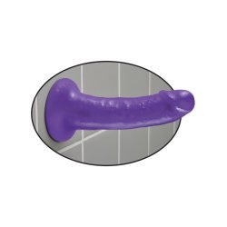 Dildo Slim 15,2 cm Purple