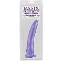 Dildo Slim 17,78 cm Purple