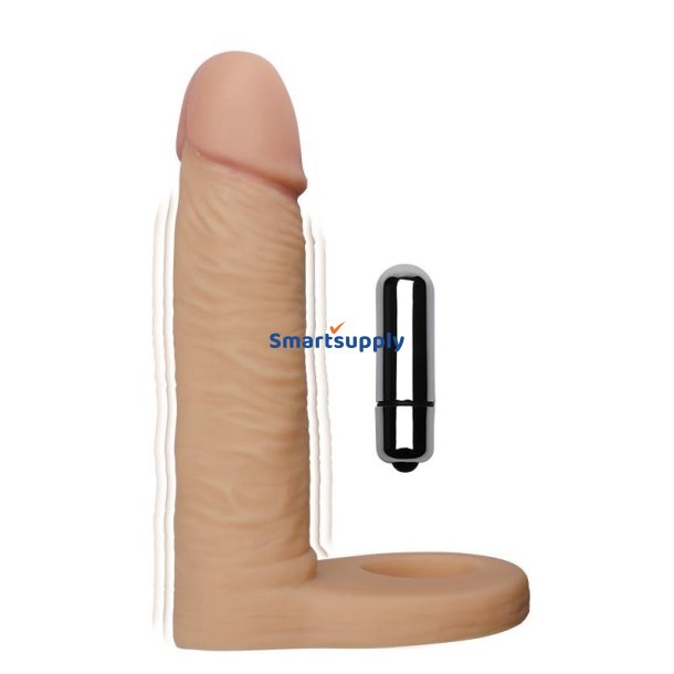 Dildo The Ultra Soft Double with Vibration 5.8 Flesh