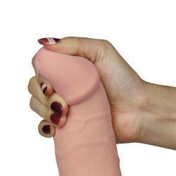 Dildo The Ultra Soft Dude con Vibracin 8.8 Natural