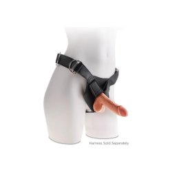 DildoTriple Density with Testicles 6.5 Caramel