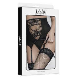 Dina Wide garter and Thong Set - S/M