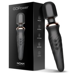 DISC*Noah Wand Massager USB Silicone Waterpro