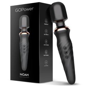 DISC*Noah Wand Massager USB Silicone Waterpro