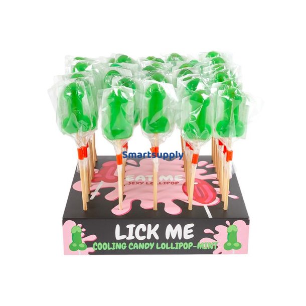 Display Mint Lollipops Cooling Effect 40 Pcs.