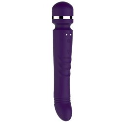 Doble-Head Massager Yoni Dark Lilac