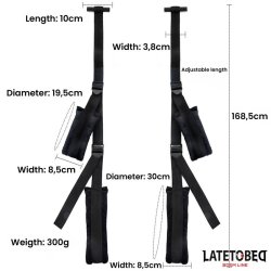 Door Jam Sling Black