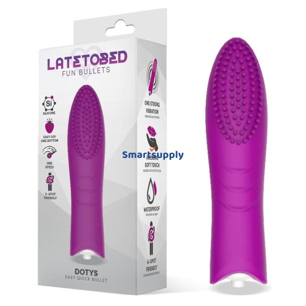 Dotys Easy Quick Vibrating Bullet Silicone Purple