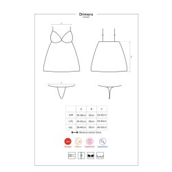 Drimera Babydoll and Thong Blue - S/M