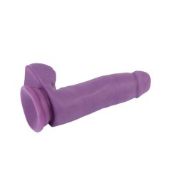 Dual Density Dildo Purple 6.7