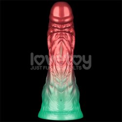 Dual Density Silicone Inflatable Dildo 8