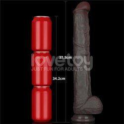 Dual Layered Bendable Dildo XXL 14,5