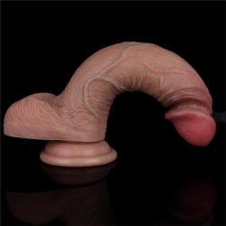 Dual Layered Silicone Dildo 7.5