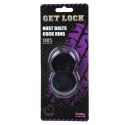 Duo Cock 8 Ball Ring-black