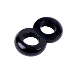 Duo Cock 8 Ball Ring-black