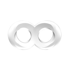 Duo Cock 8 Ball Ring-clear
