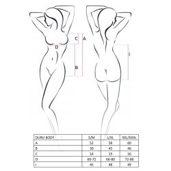 Duru Body Black and Red - S/M