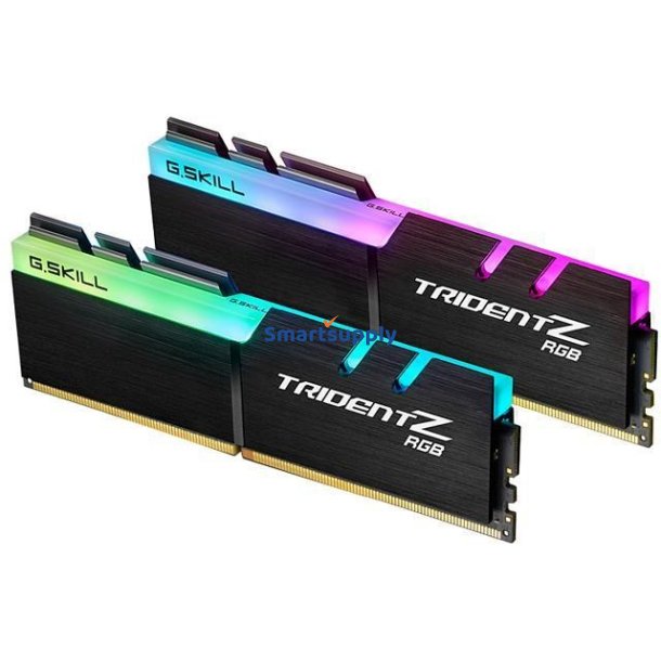 G.Skill Trident Z Rgb (Til Amd) F4-3200C16d-32Gtzrx Hukommelsesmodul 32Gb Ddr4 3200 Mhz