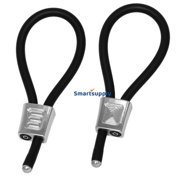 ElectraLoops Prestige Set of 2 Penis Rings Silver