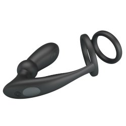 Emoni Vibrating Butt Plug and Cock Ring