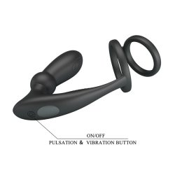 Emoni Vibrating Butt Plug and Cock Ring