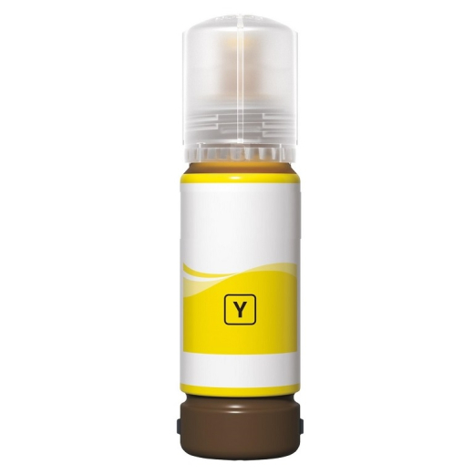 Epson 107 Gul bl�kflaske refill 70ml kompatibel