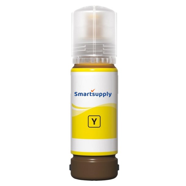 Epson 107 Gul blkflaske refill 70ml kompatibel