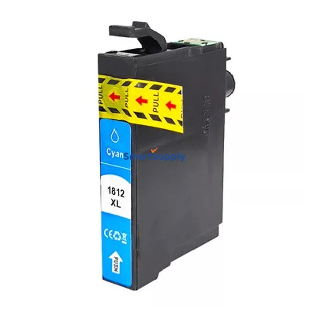 Epson 18 XL Cyan bl�kpatron h�jtydende 9,6ml kompatibel